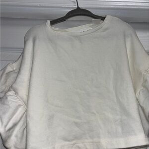 Girl’s Cream Sweater